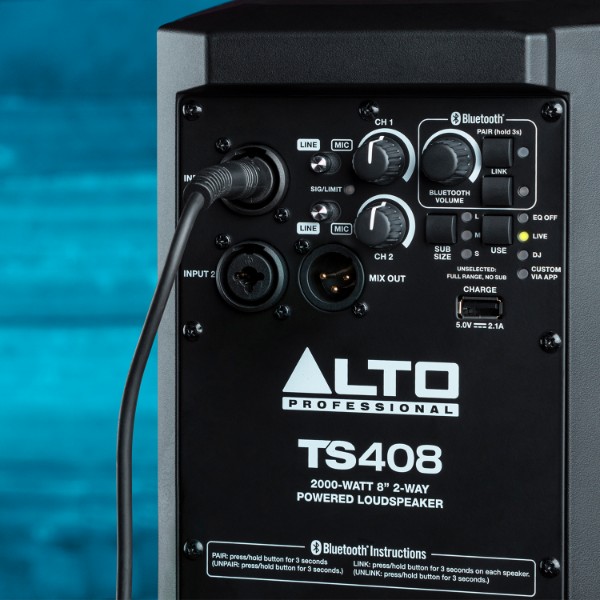 TS410 Enceinte active Bluetooth 10 1000 Watts ALTO